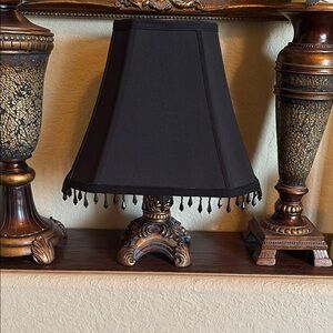 Vintage Black Lampshade